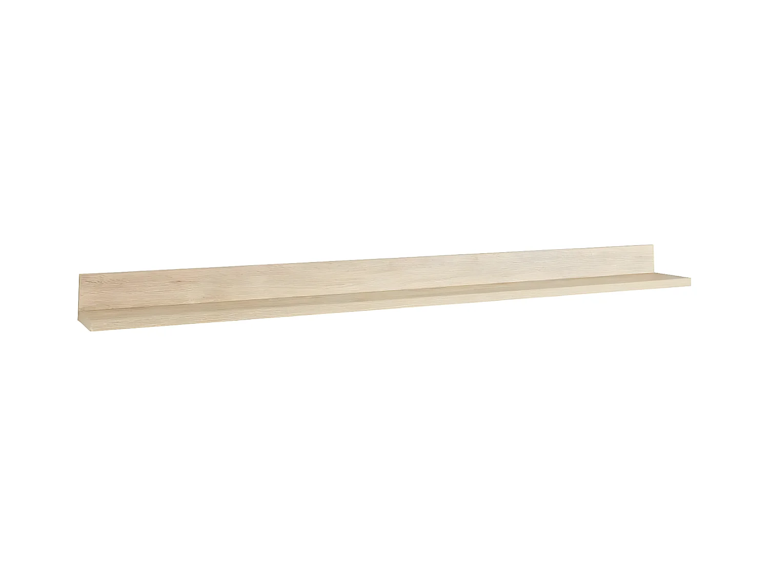 Etagère murale bois clair L157 cm - Palma