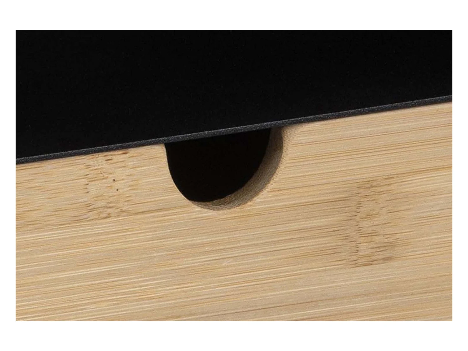 Lot de 2 tables de chevet suspendues noires ALOFT