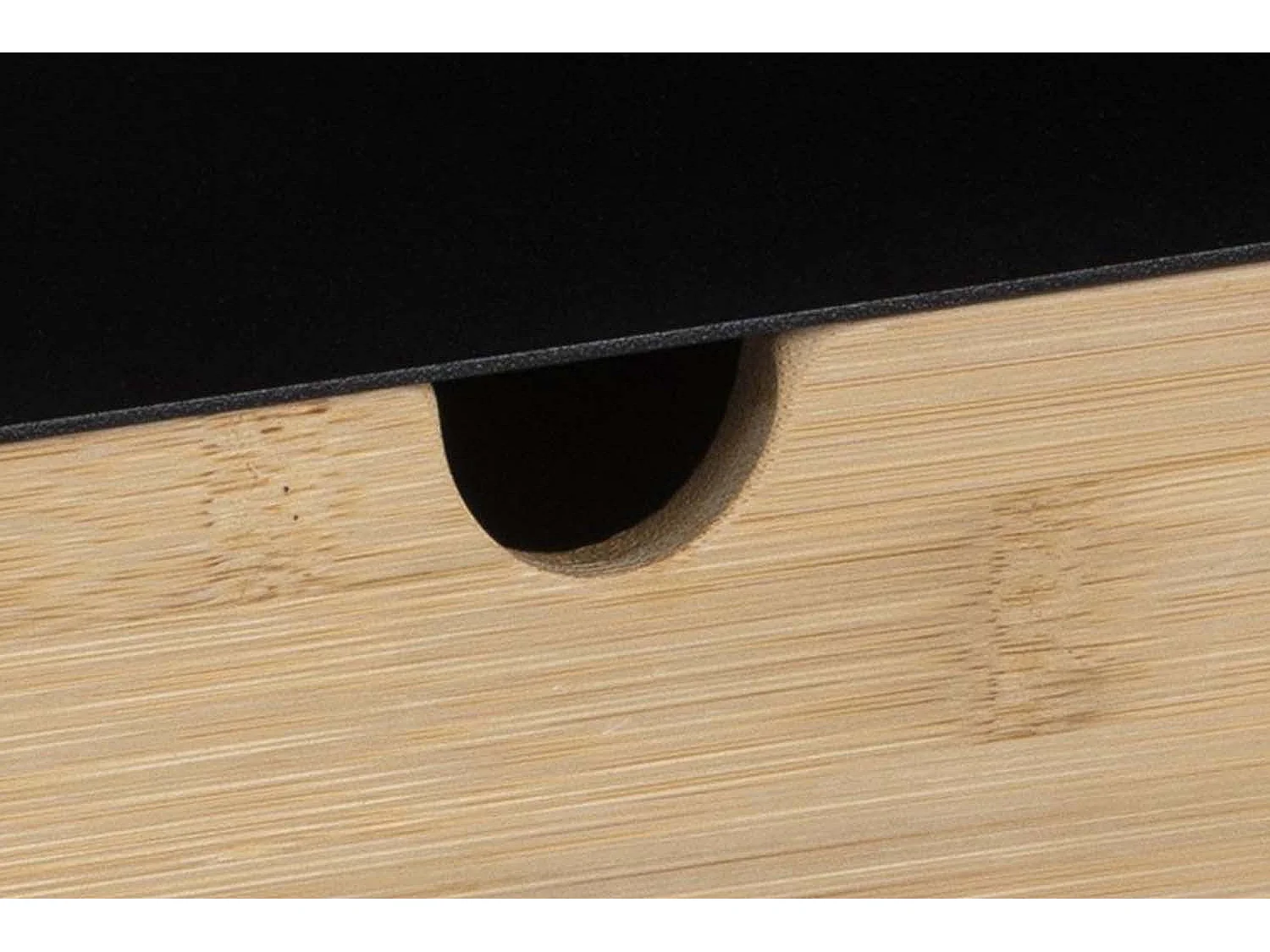 Lot de 2 tables de chevet suspendues noires ALOFT