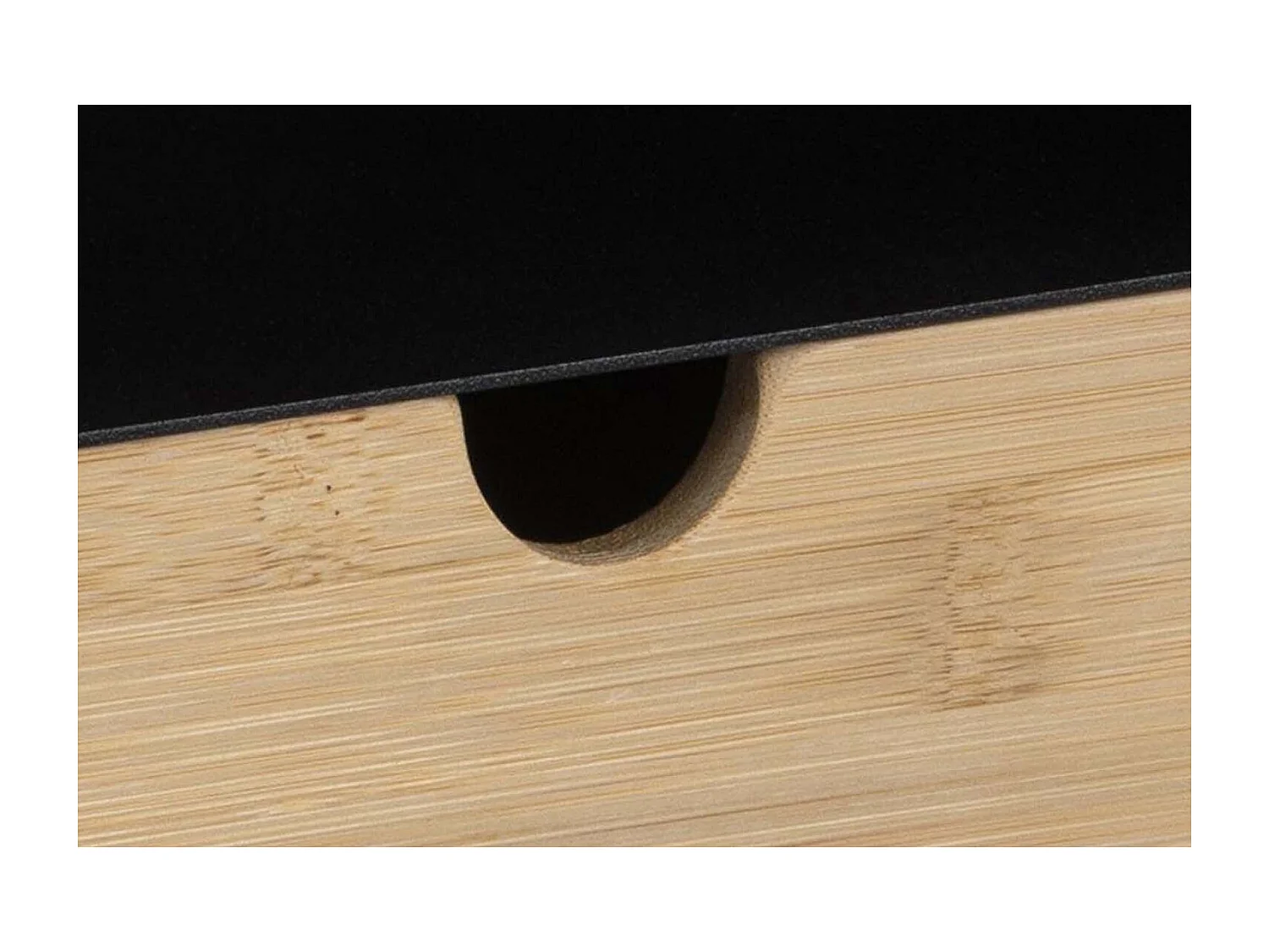 Lot de 2 tables de chevet suspendues noires ALOFT