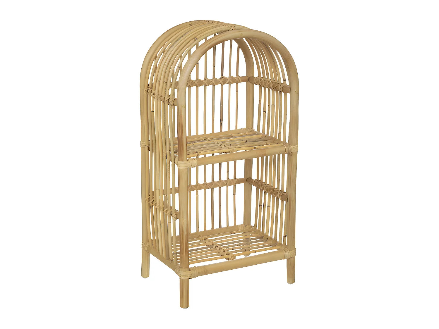 Bibliothèque Enfant en Rotin H 76 cm