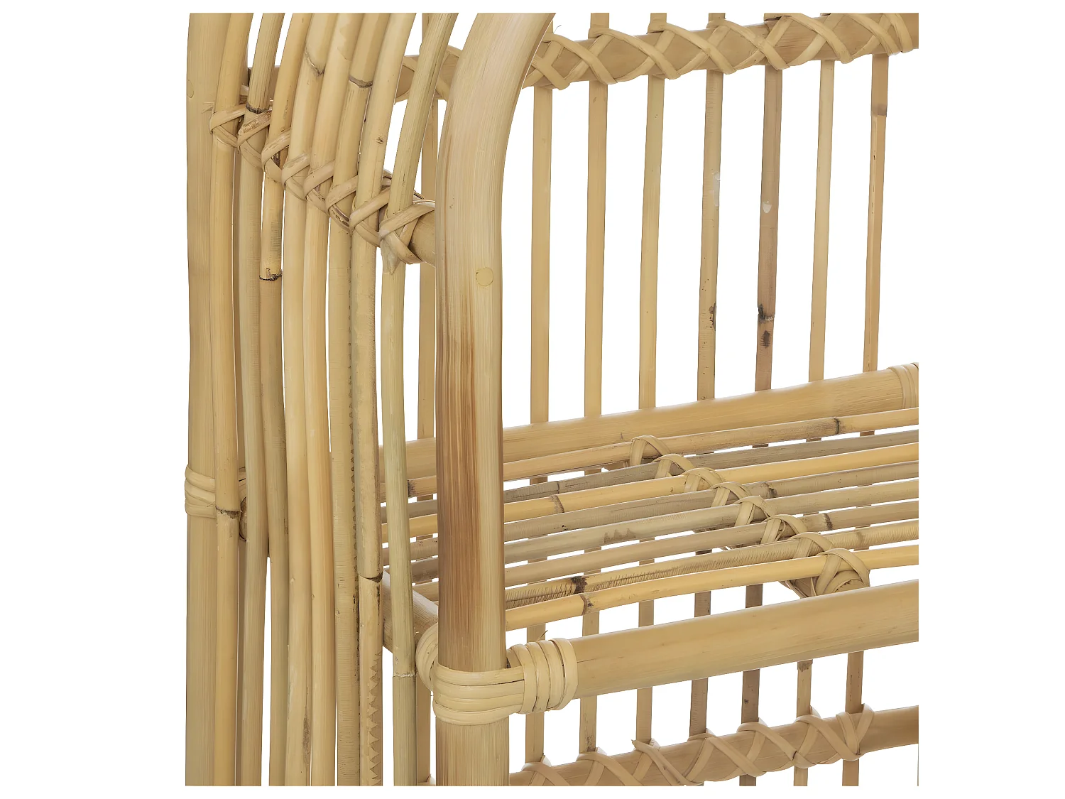 Bibliothèque Enfant en Rotin H 76 cm