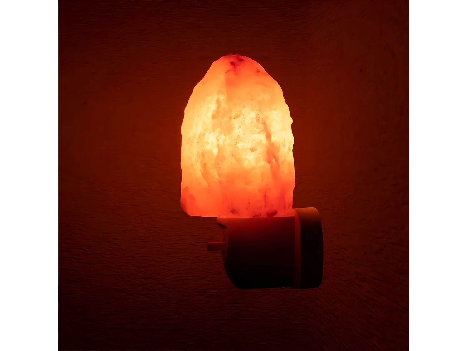 Veilleuse en cristal de sel