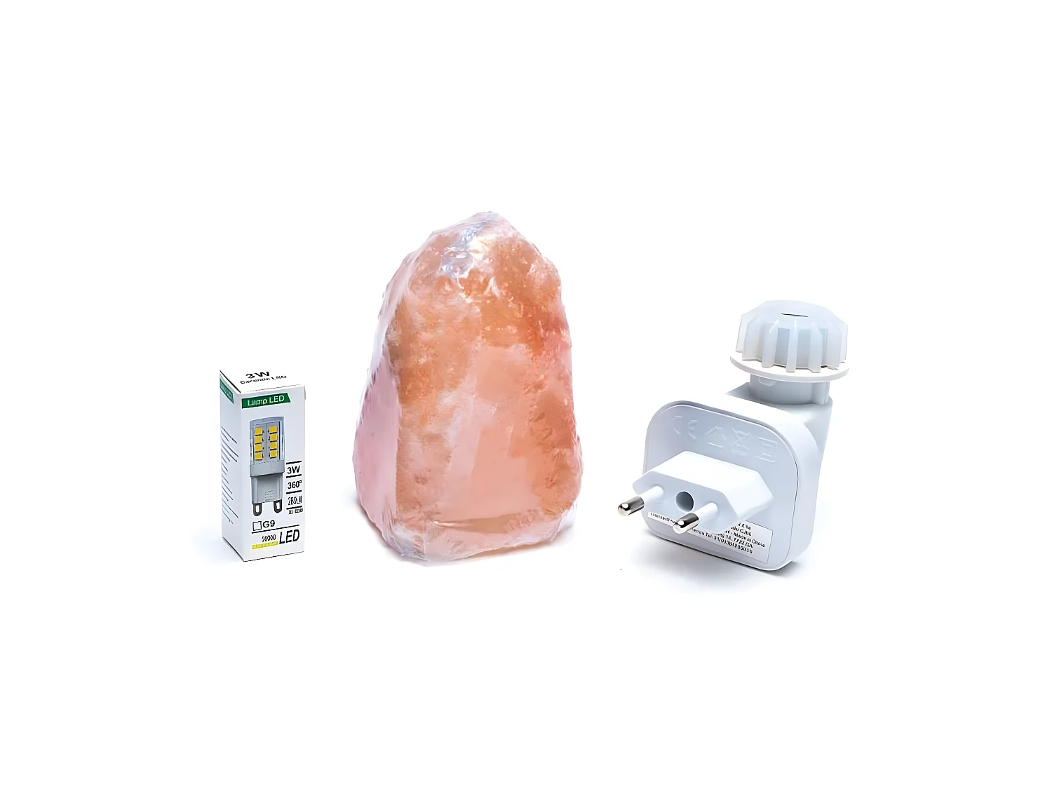 Veilleuse en cristal de sel