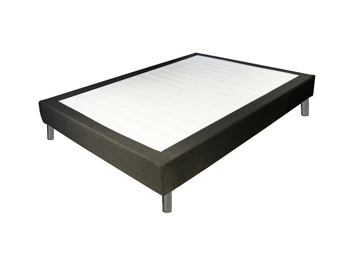 EASYKIT - Sommier en Kit 140x190cm avec Pieds Chromés 15cm