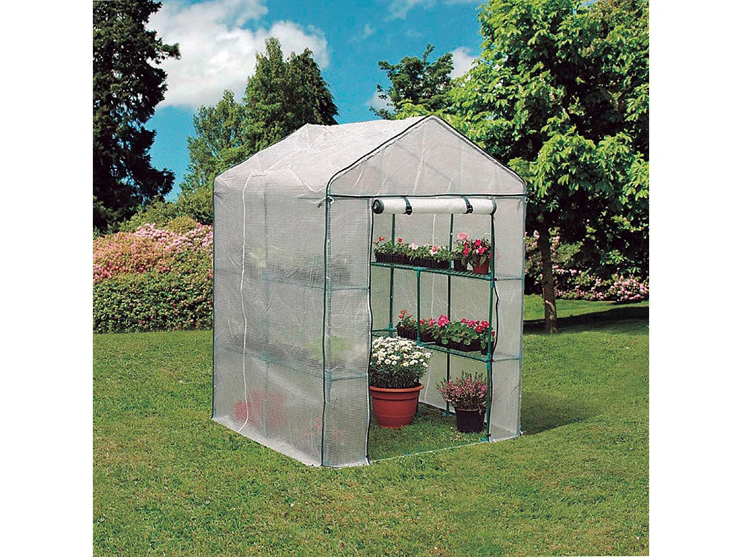 Invernadero para jardin greenseason 4 1.43x1.43x1.95 m nortene 1.43X1.43X1.95 M