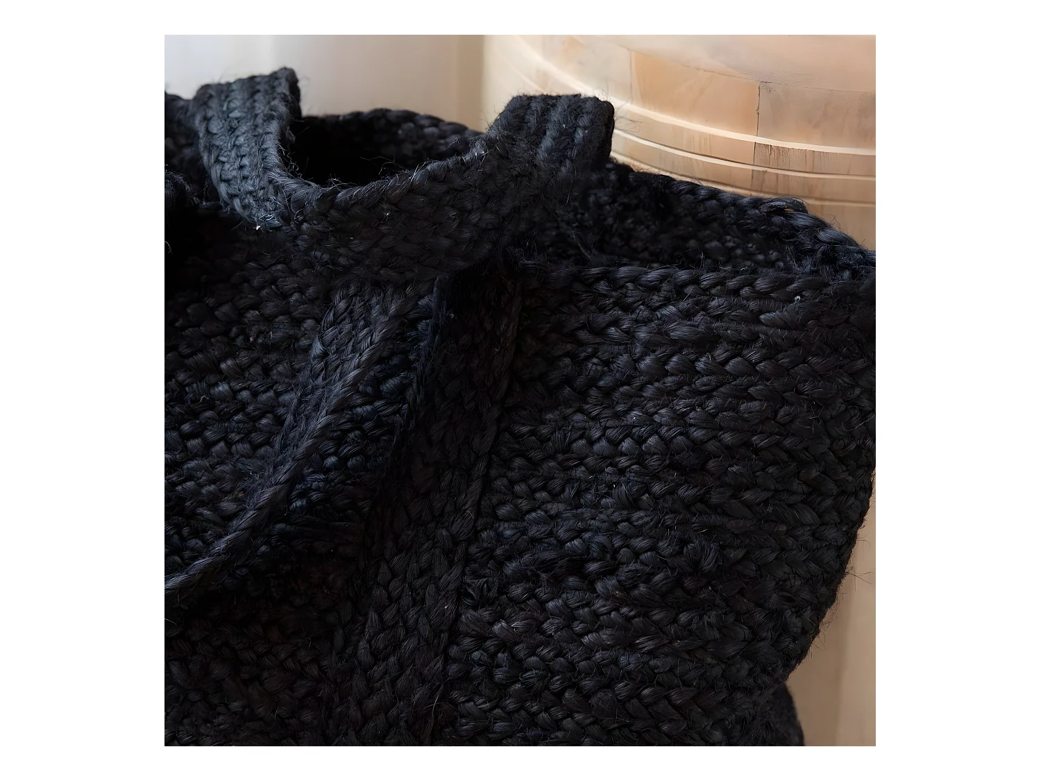 Sac à  buches noir Marlon