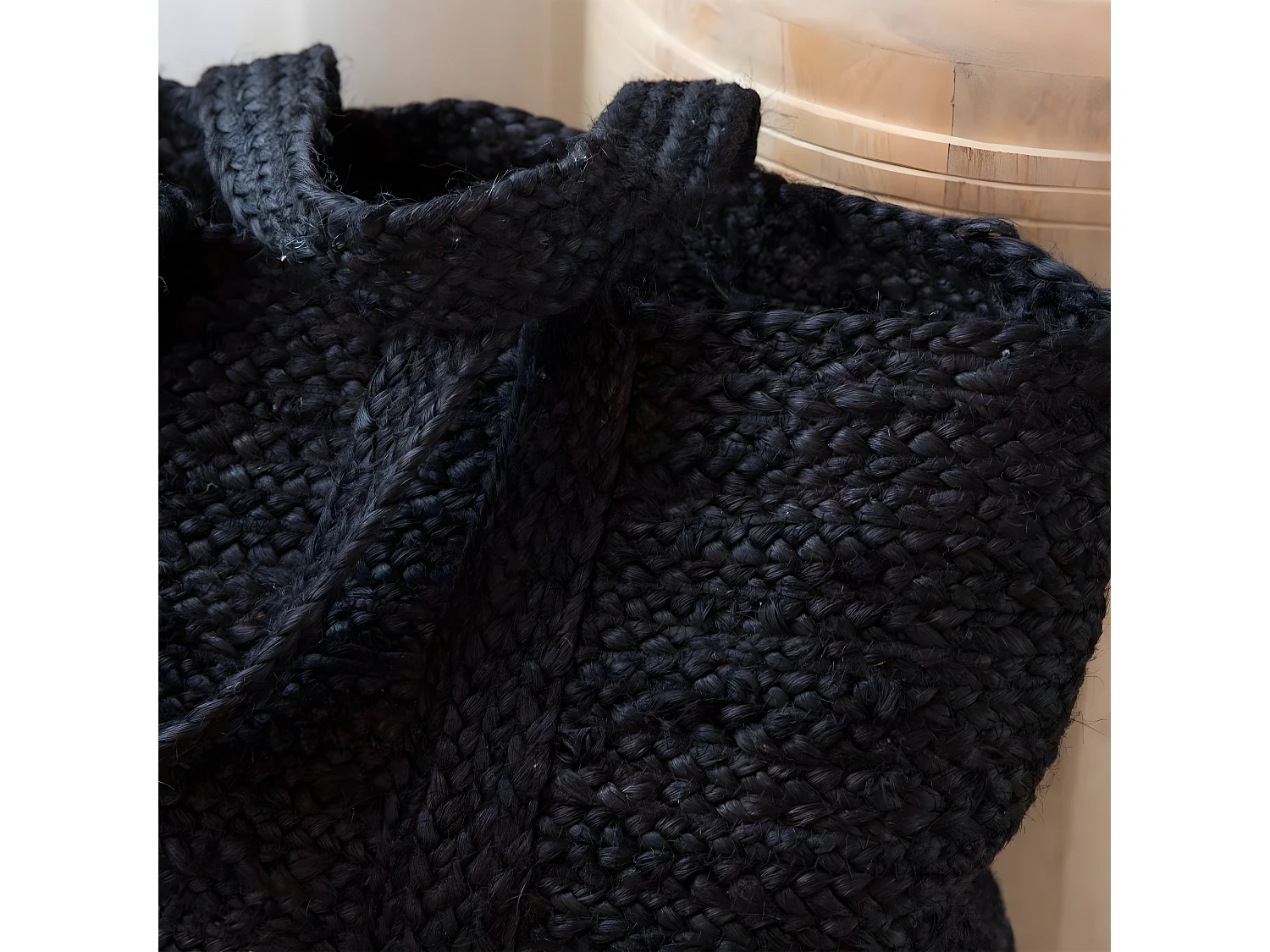 Sac à  buches noir Marlon