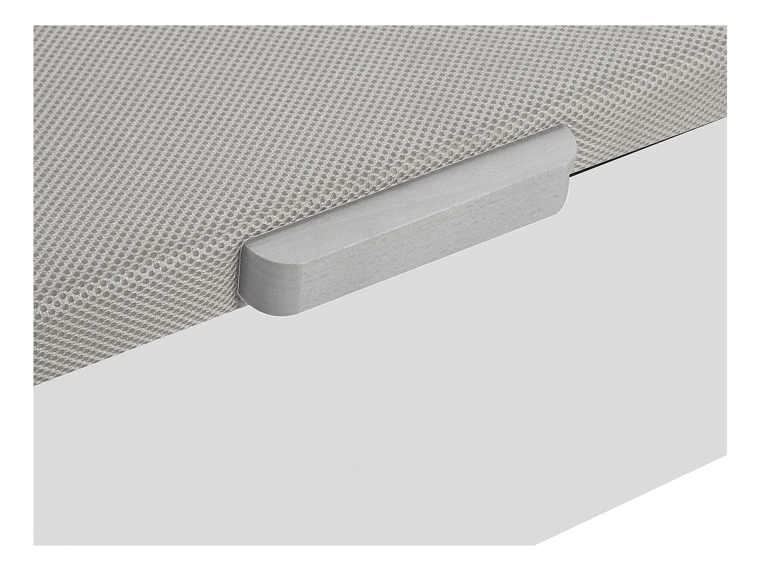 Ensemble 160 x 200 cm sommier coffre blanc + matelas mousse HD mémoire de forme et tissu 3D respirant ép.18cm - HEAVEN de YSMÉE