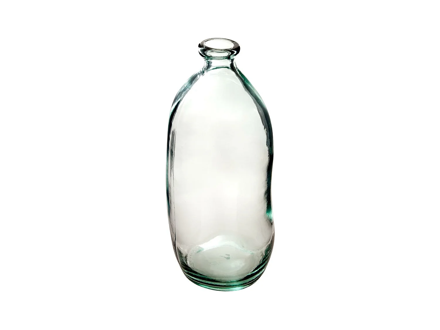Vase bouteille en Verre recyclé H 73 cm