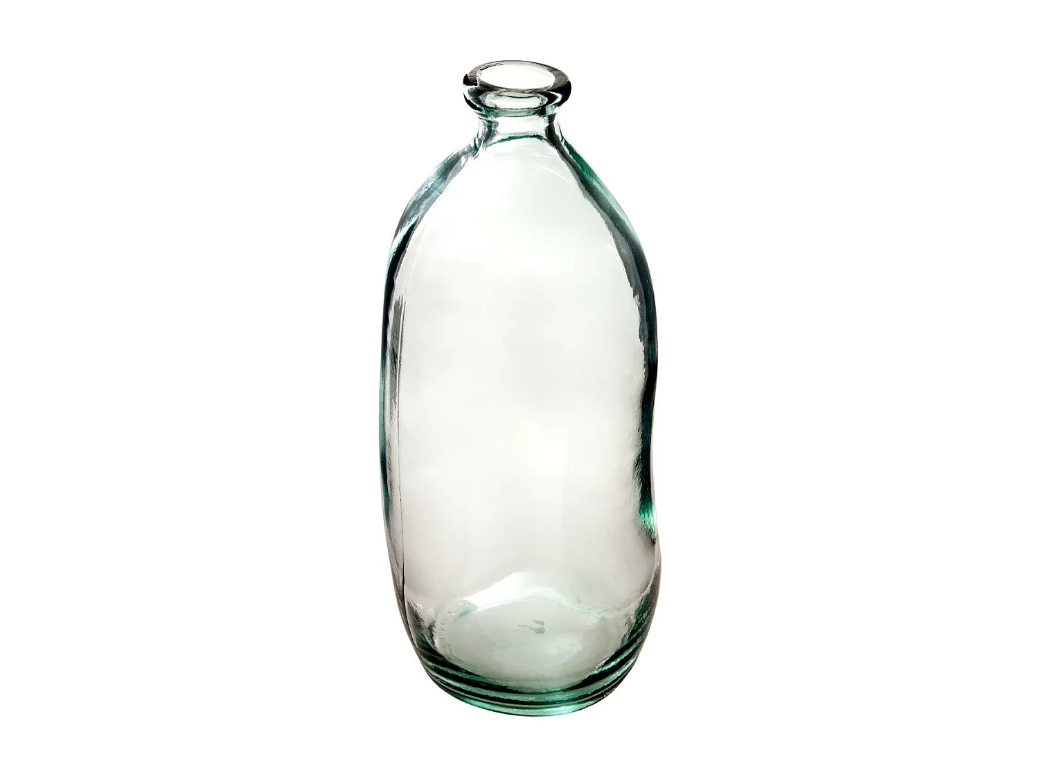 Vase bouteille en Verre recyclé H 73 cm