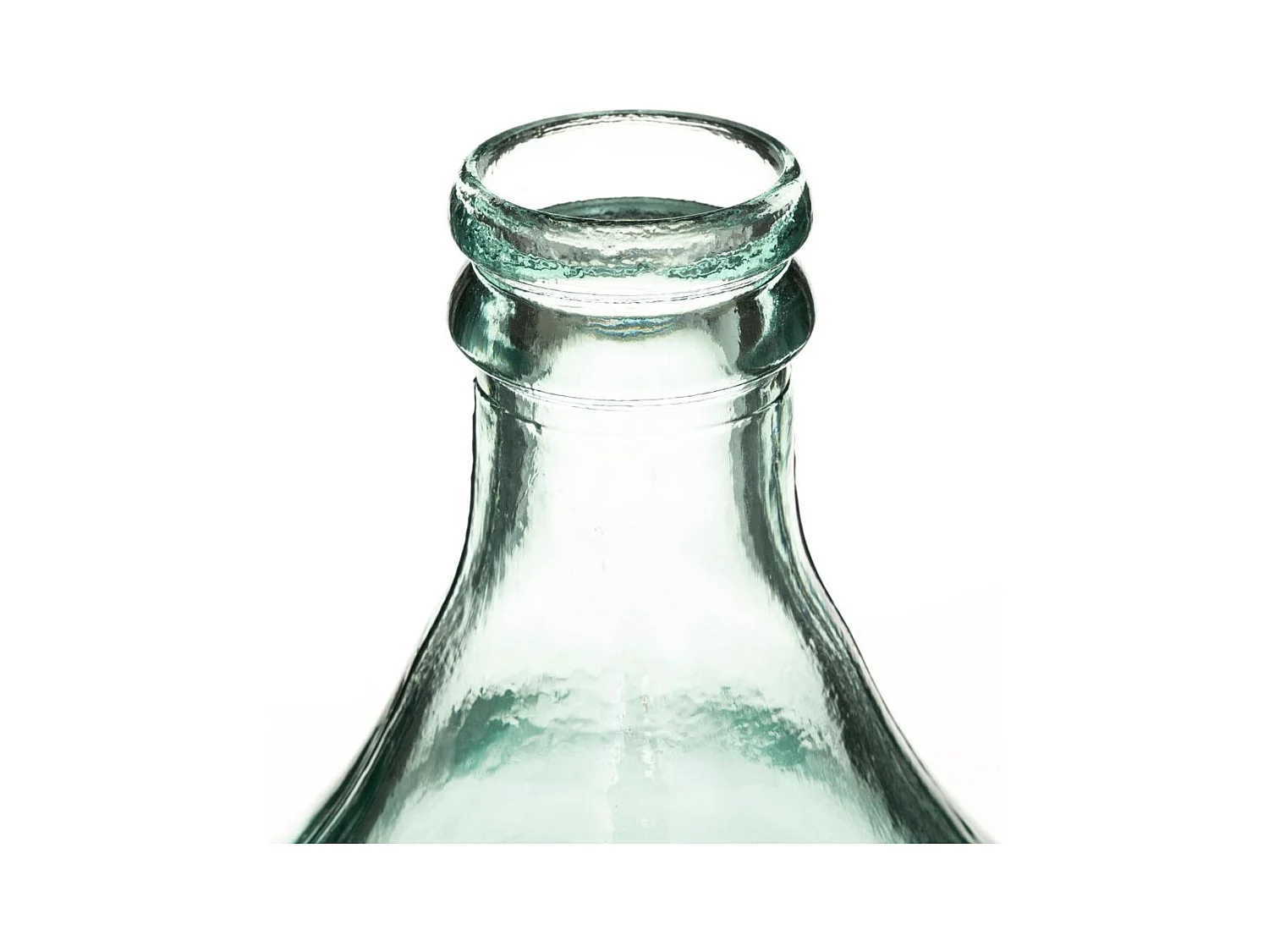 Vase Dame Jeanne Verre recyclé Transparent H 56 cm