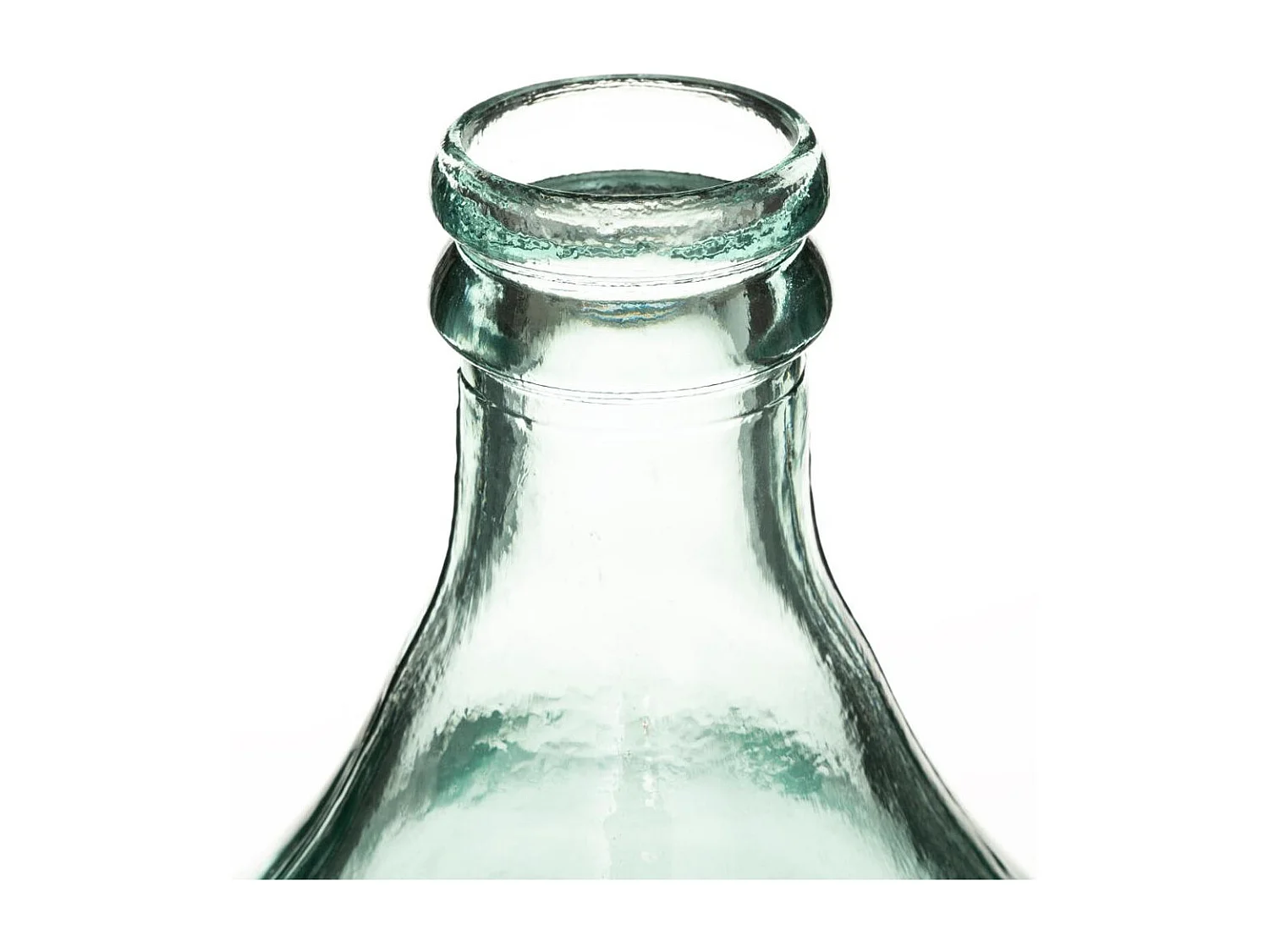 Vase Dame Jeanne Verre recyclé Transparent H 56 cm