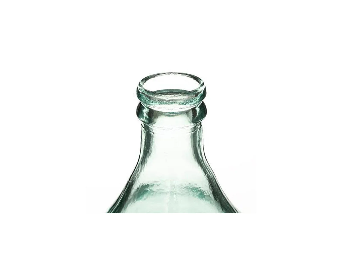 Vase Dame Jeanne Verre recyclé Transparent H 56 cm