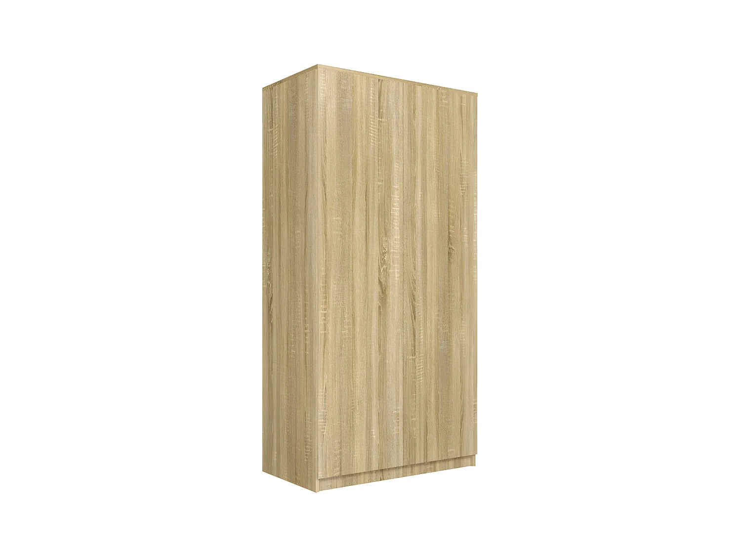 ESME - Armadio per camera da letto matrimoniale in stile scandinavo - 90x50x180 - 2 ante - Spogliatoio