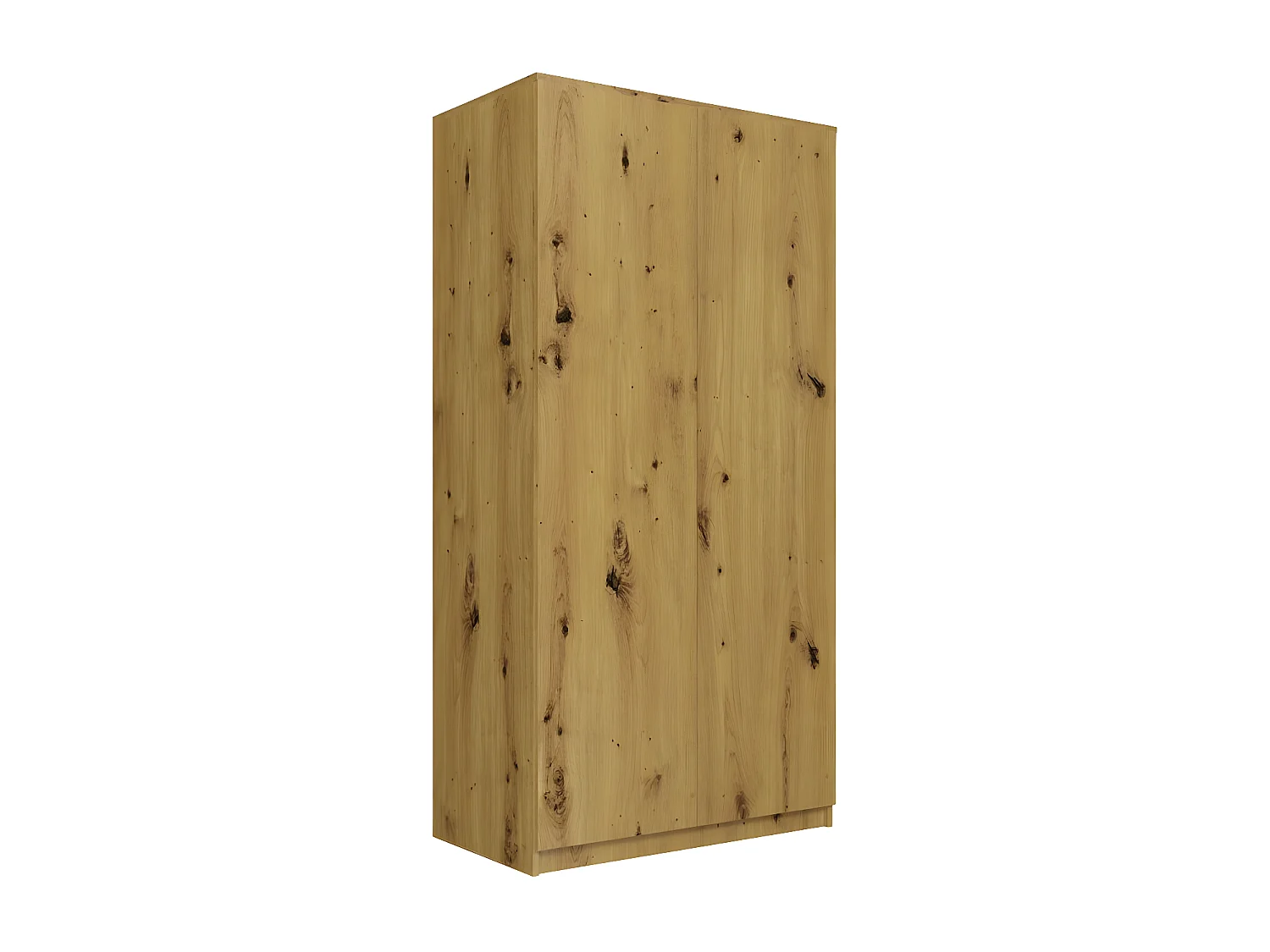 ESME - Armario dormitorio doble estilo escandinavo - 90x50x180 - 2 puertas - Vestidor