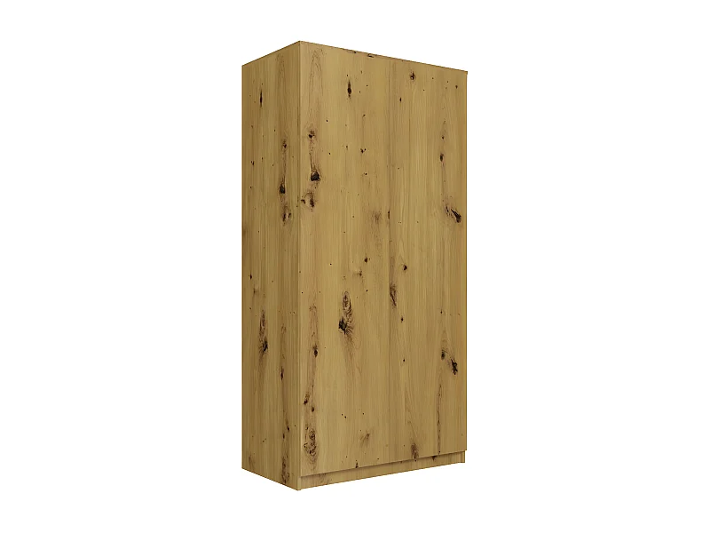 ESME - Doppelschrank im skandinavischen Stil Schlafzimmer - 90x50x180 - 2 Türen - Ankleidezimmer