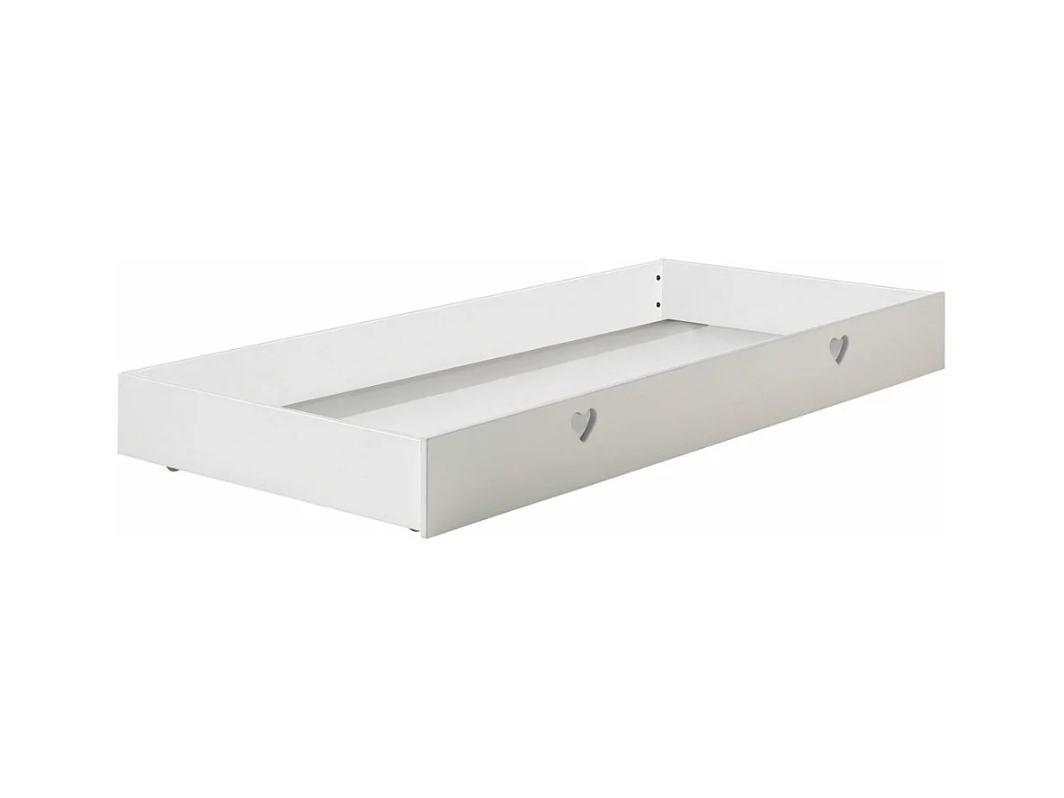 MILADY - Lit à Baldaquin 90x200cm Complet + Sommier