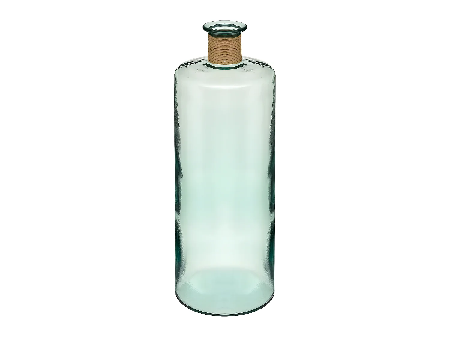 Vase épaule en Verre recyclé transparent  H 75 cm