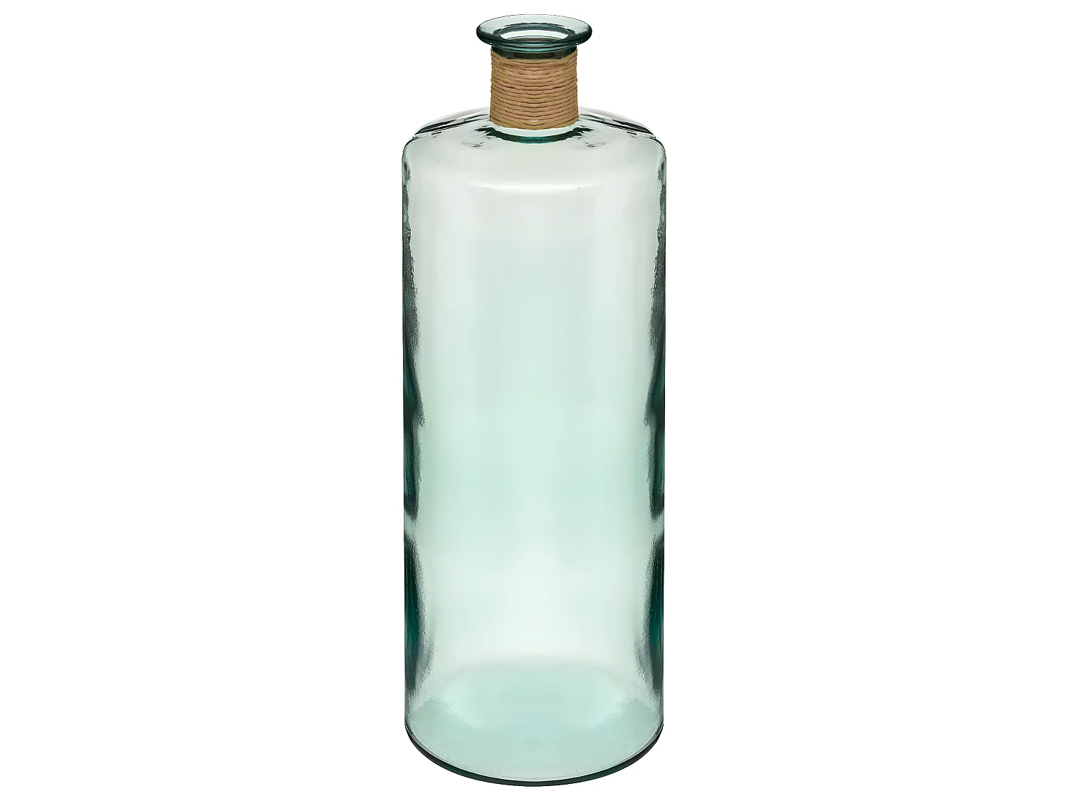 Vase épaule en Verre recyclé transparent  H 75 cm