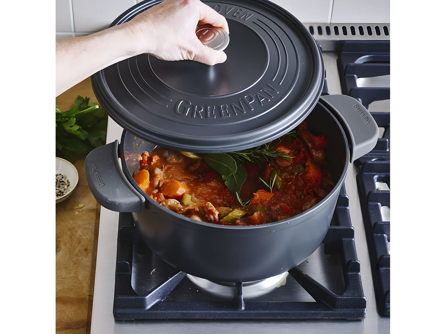 Cocotte Céleste 26 cm noir