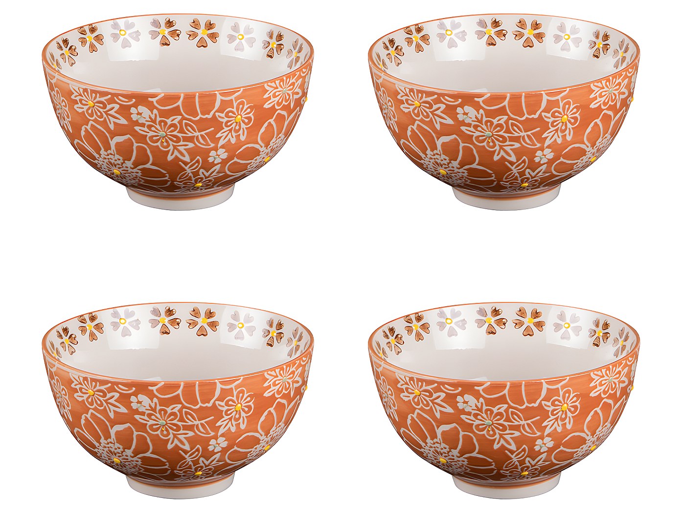 Coffret De 4 Coupelles Sagrada 11 Cm - Va Au Micro-ondes - Idéal Pour Apéritifs, Desserts Et Présentation