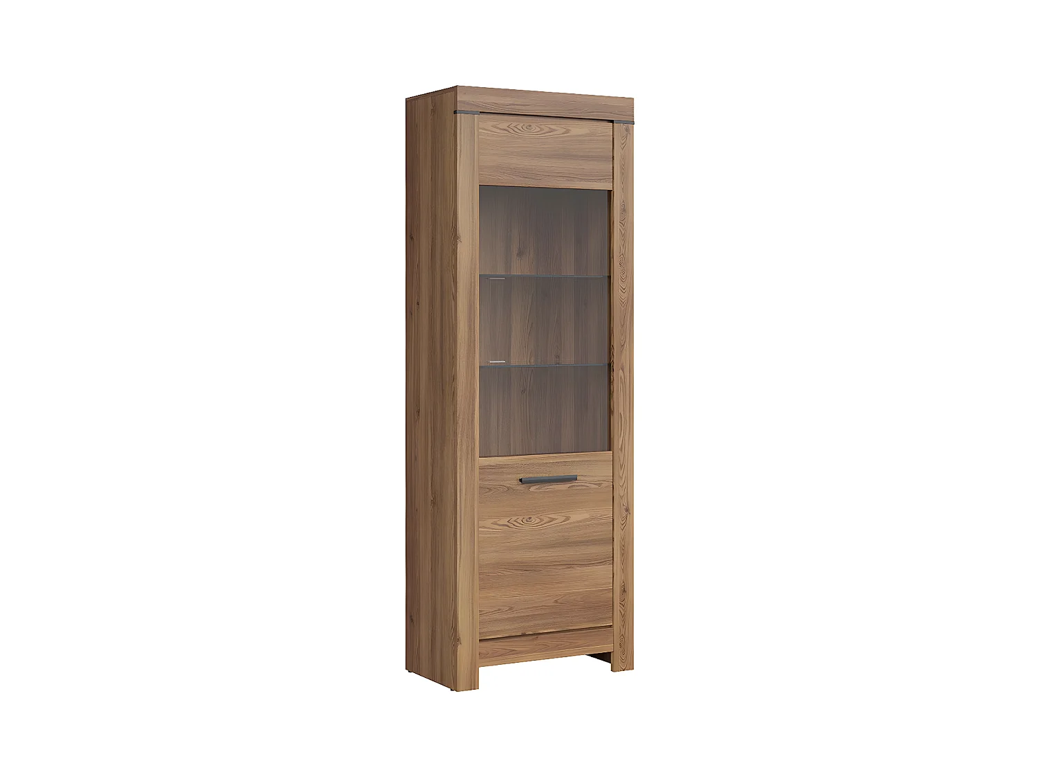 WIBORG - Vitrine style moderne salon/chambre à coucher - 196.5x68x39.5 - 1 porte
