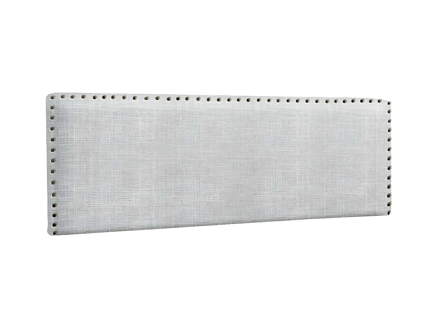 Tête De Lit Clous Tissu 160X60X4Cm Gris - Venprodin