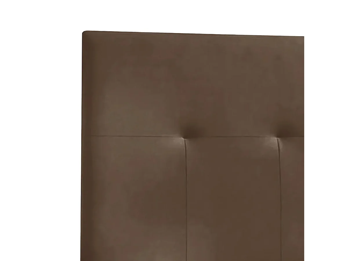 Tête de Lit Similicuir 160X120X4Cm Chocolat - Venprodin