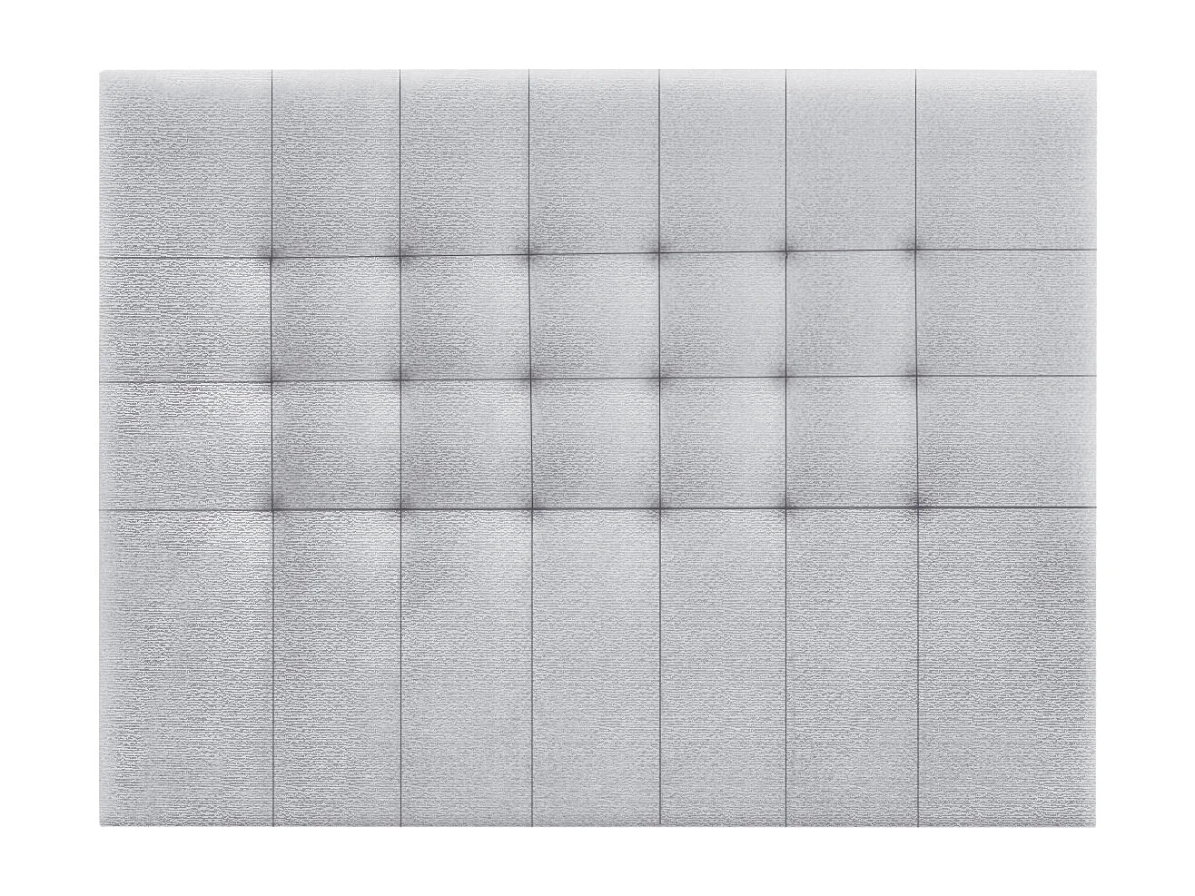 Tête De LitTissu 160X120X4Cm Gris - Venprodin