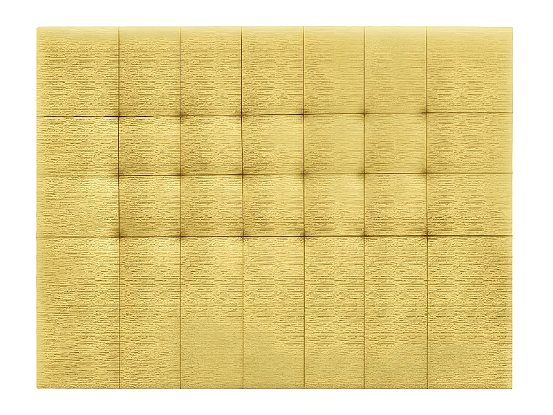 CabeceroTela 160X120X4Cm Amarillo - Venprodin