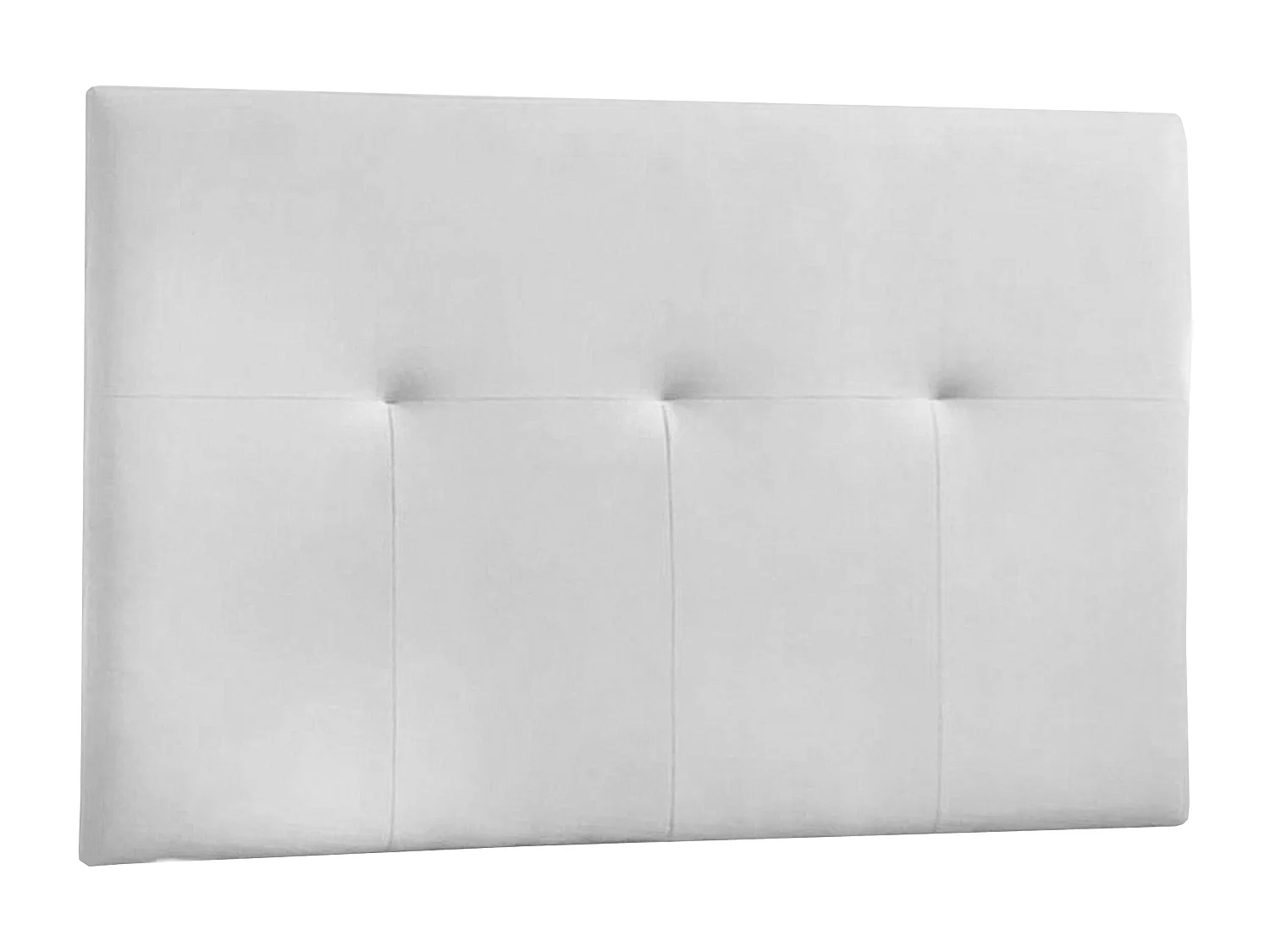 Tête De Lit Simili Cuir Blanc 160X120X4Cm - Venprodin