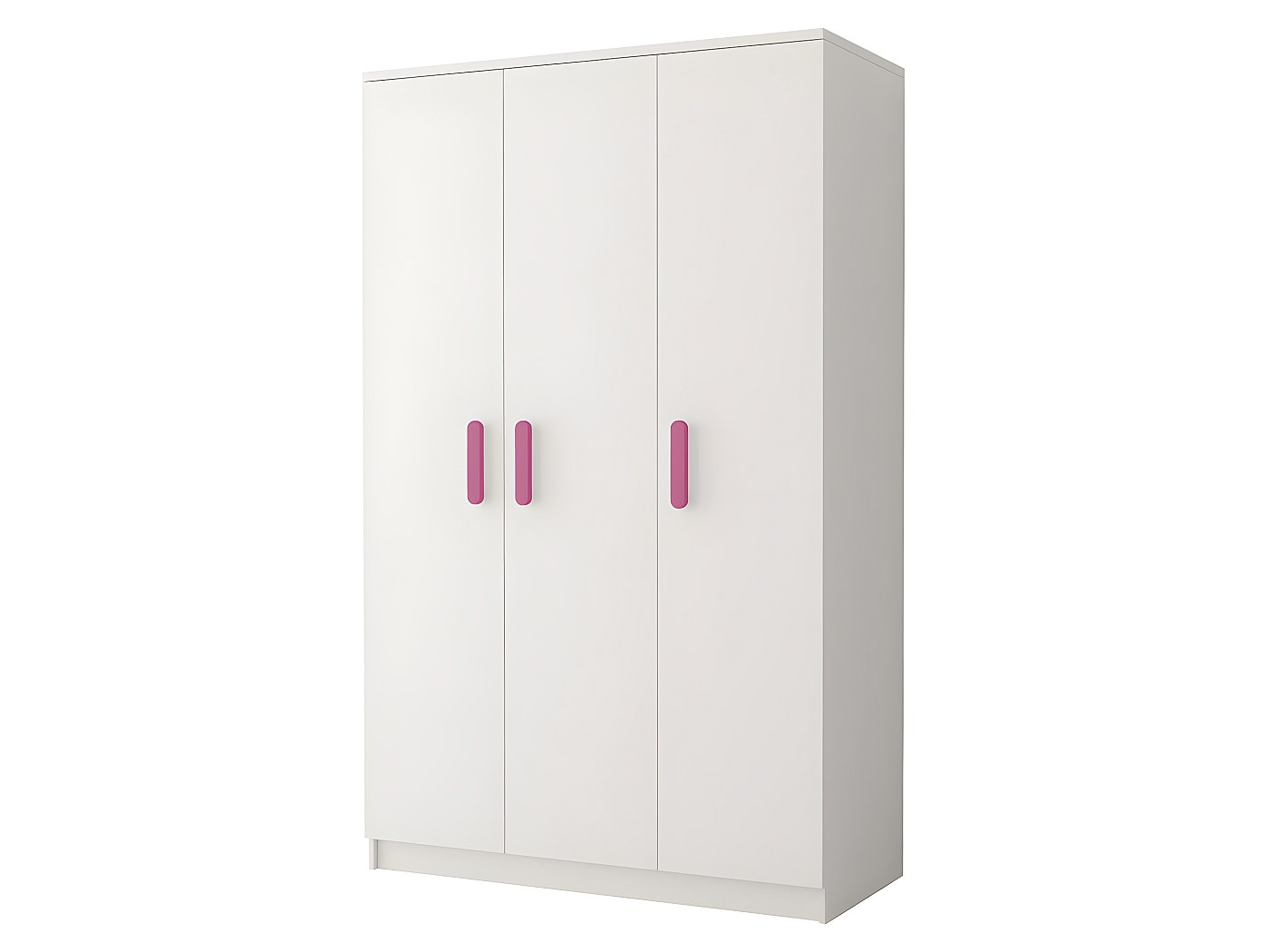 OLLIE Armoire 3 portes chambre d'enfants 193x120x50 cm 7 étagères