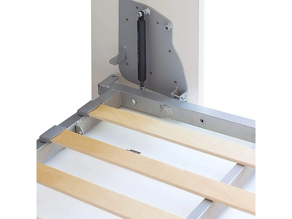 Lit Pliant 90X190Cm Blanc - Venprodin