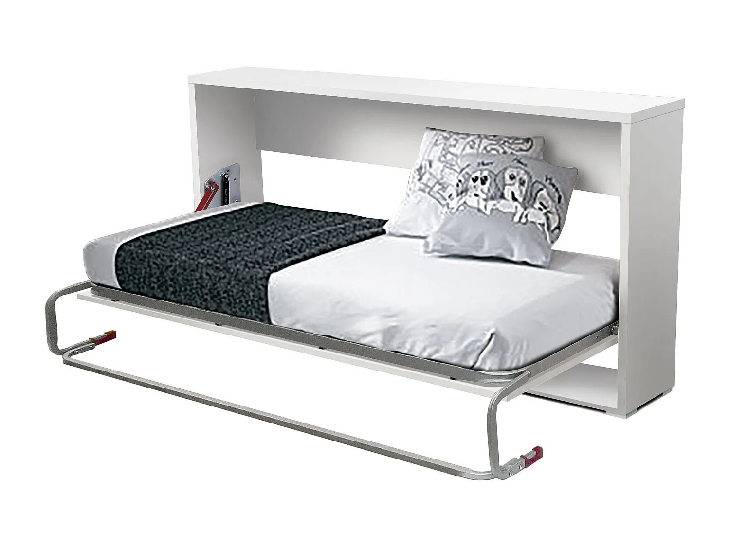 Cama Abatible 90X190Cm Blanco - Venprodin