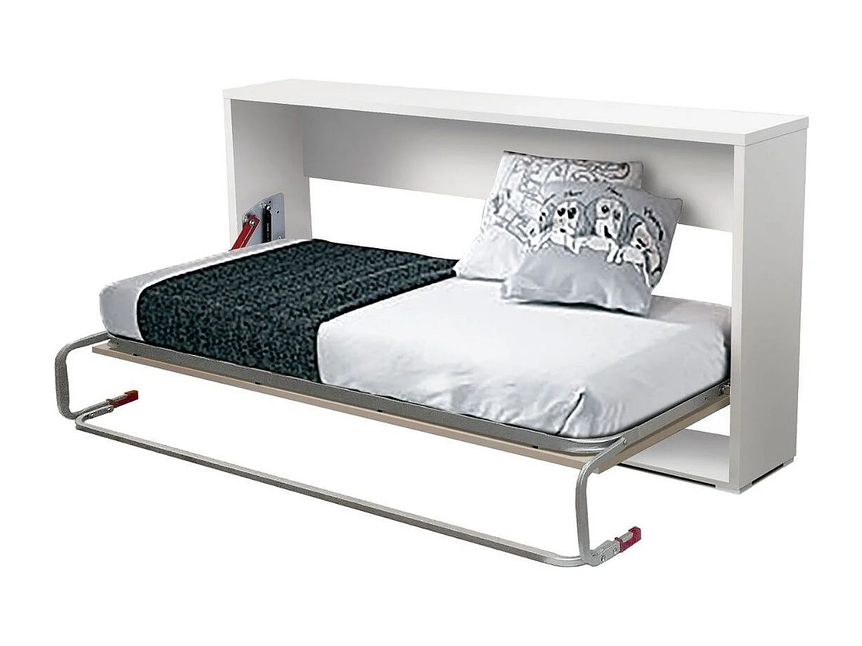 Cama Dobrável 90X190Cm - Branco-Cappuccino