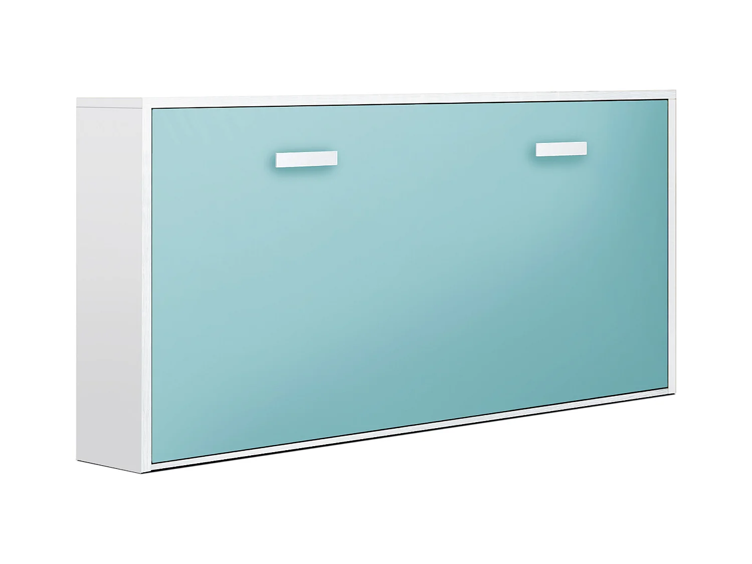 Lit Pliant 90X190Cm Blanc-Caraïbes - Venprodin