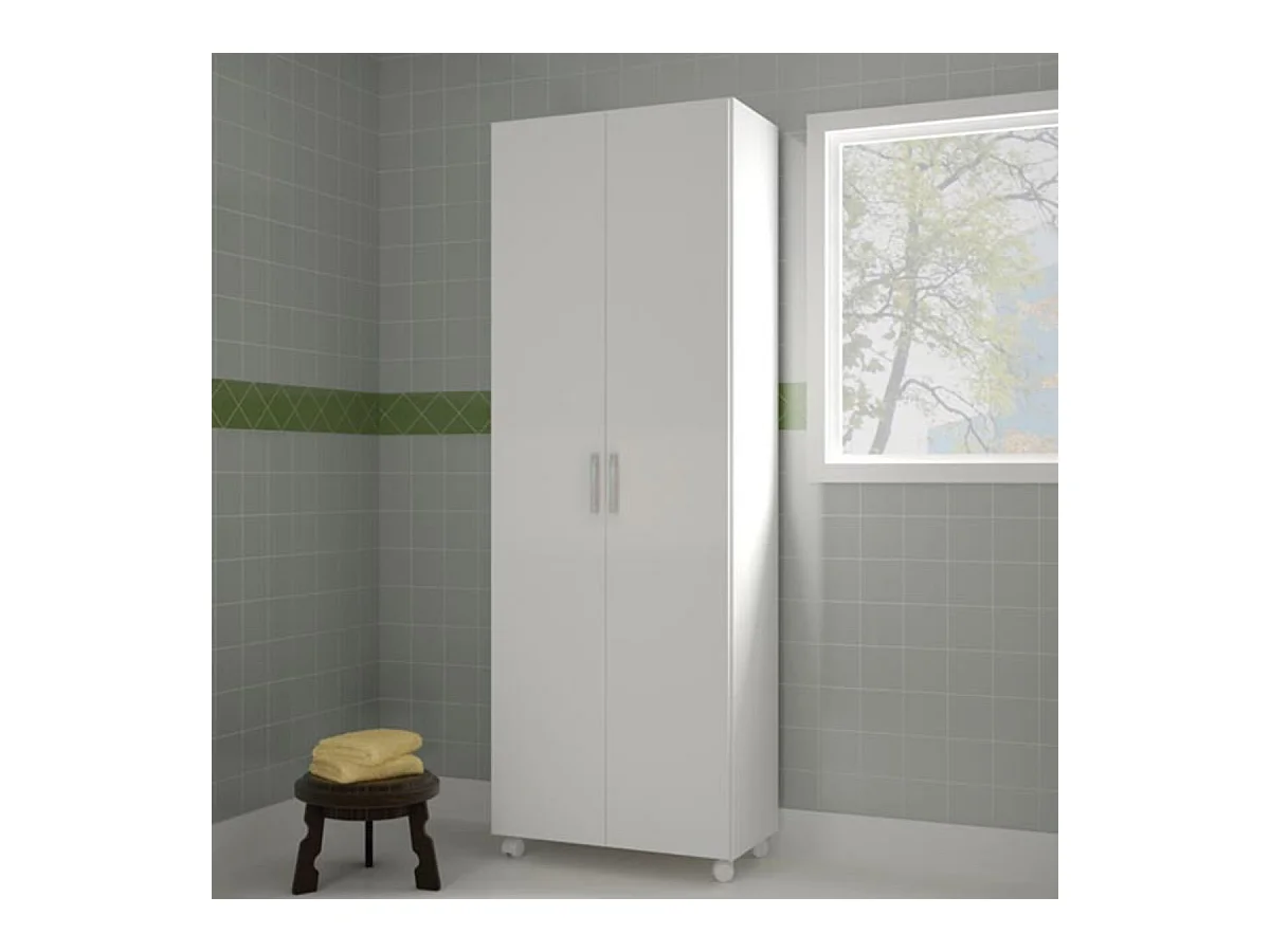 Armario Hogar 2 Puertas 183X72X35Cm Blanco - Venprodin