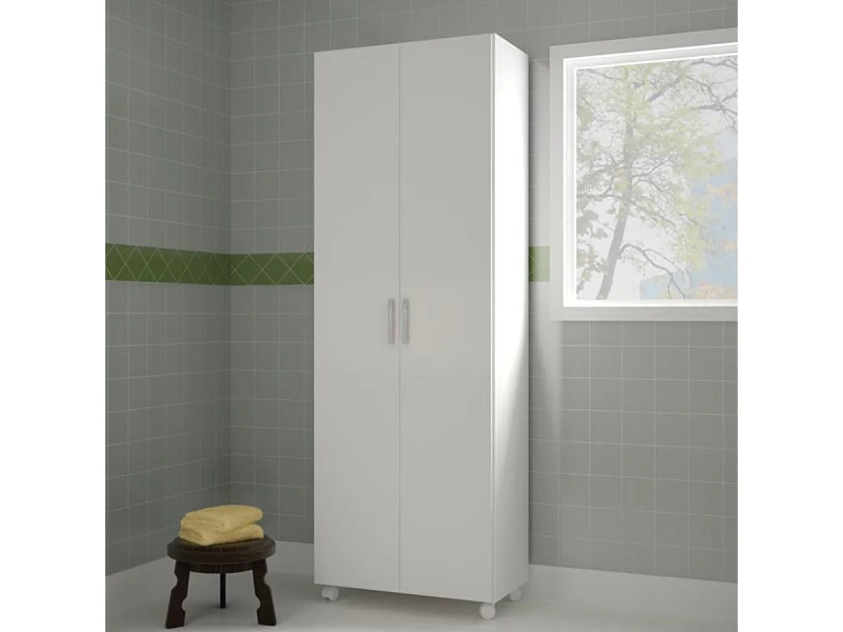 Armario Hogar 2 Puertas 183X72X35Cm Blanco - Venprodin