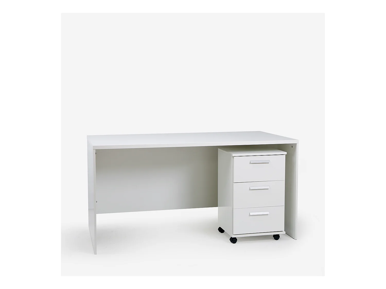 Table Bureau 150X75Cm Blanc - Venprodin