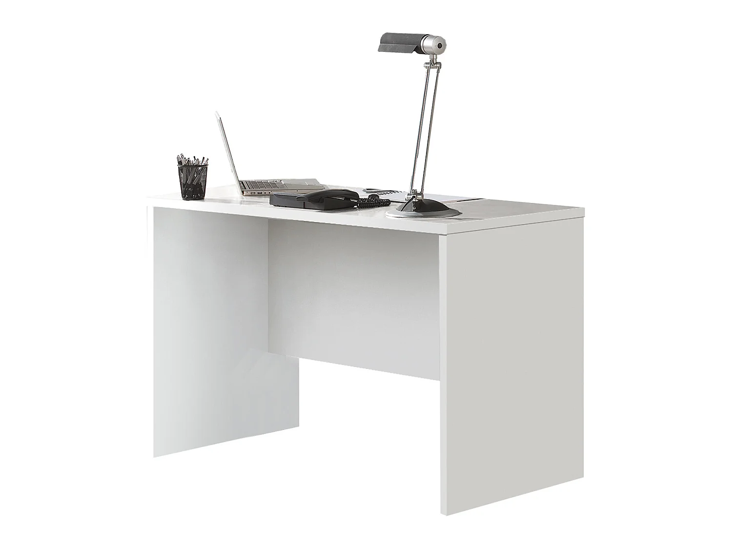 Table Bureau 120X60Cm Blanc - Venprodin