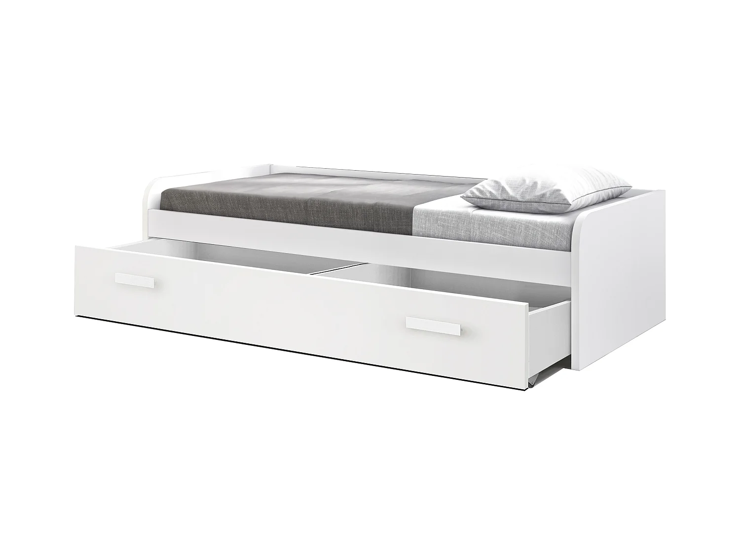 Lit Nid 105 Cm 54X201X113Cm Blanc - Venprodin