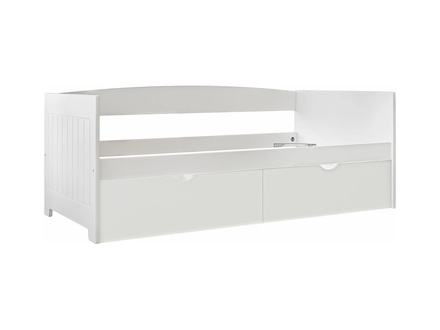 Cama Nido con Cajones Lacada en Blanco - Venprodin