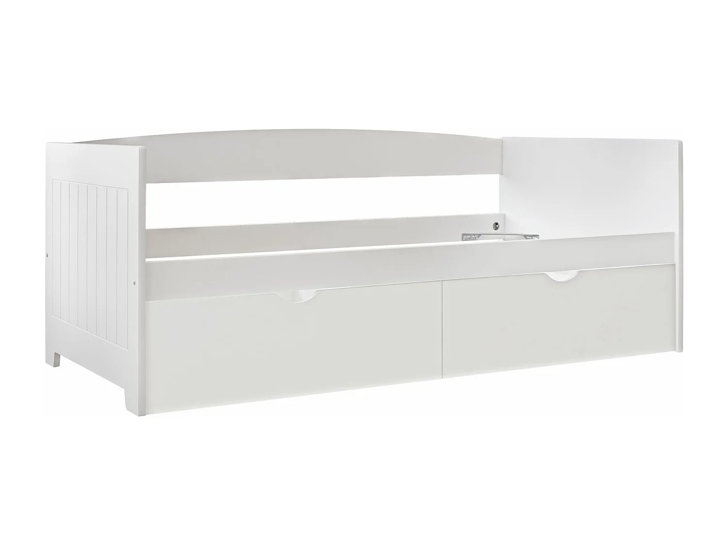 Cama Nido con Cajones Lacada en Blanco - Venprodin