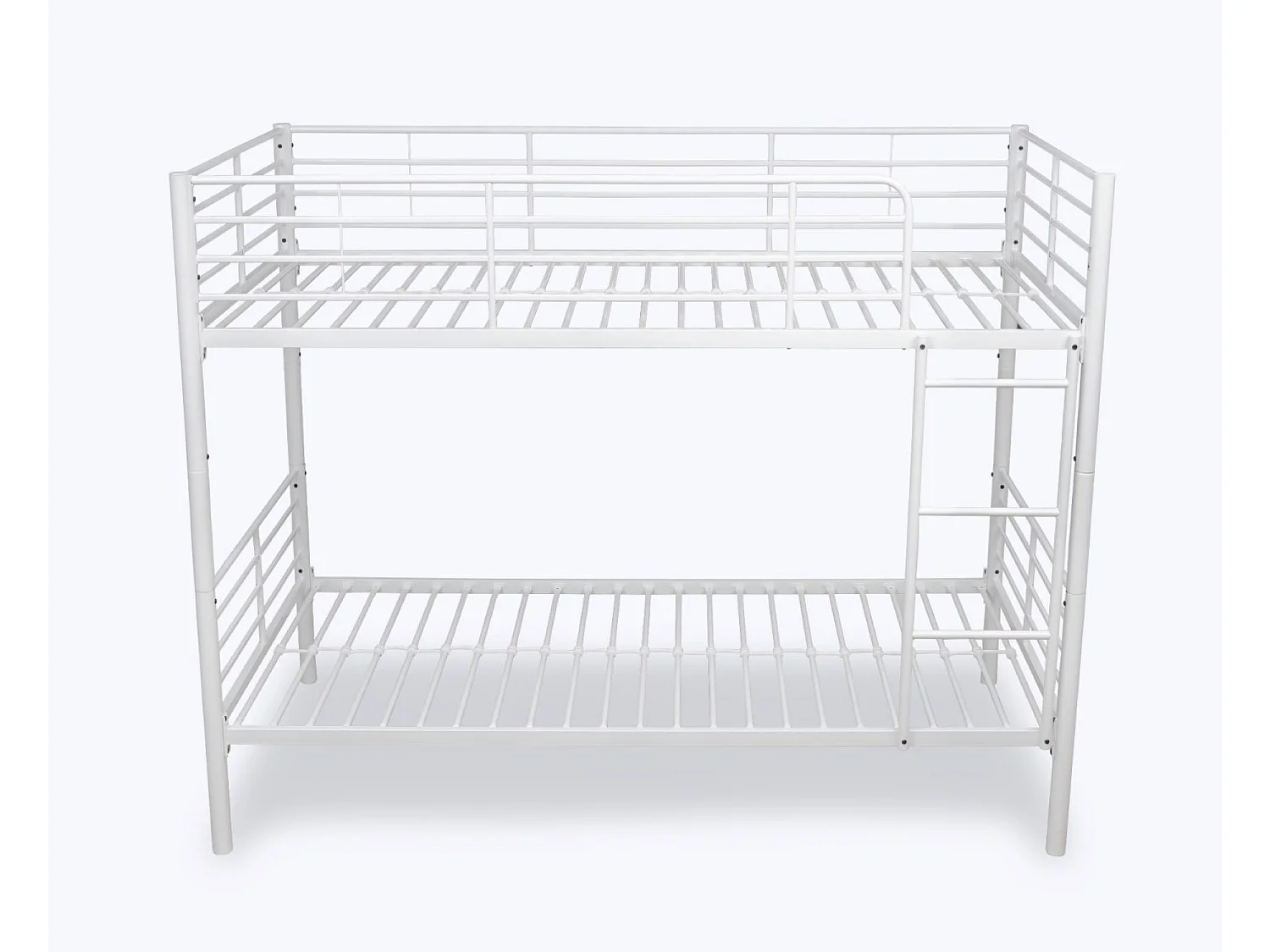 Lit superposé moderne en métal blanc - Venprodin