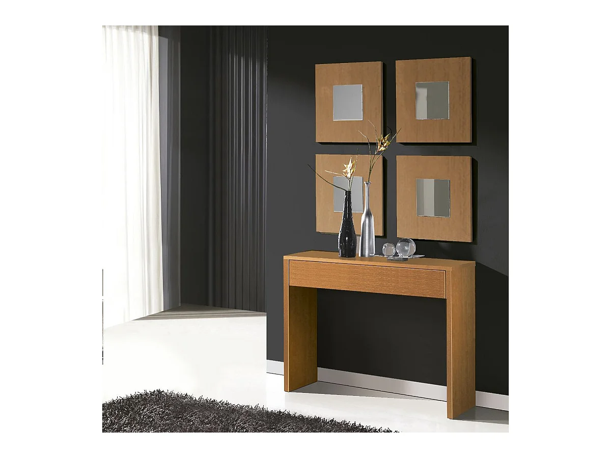 Consola - 1 Gaveta 76X100X30Cm - Cereja