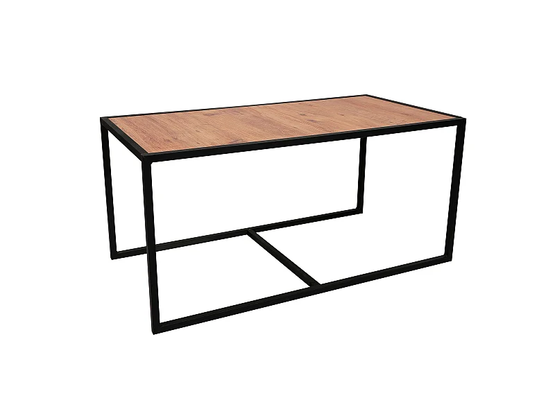 Mesa de centro-set con patas de metal wellhome.