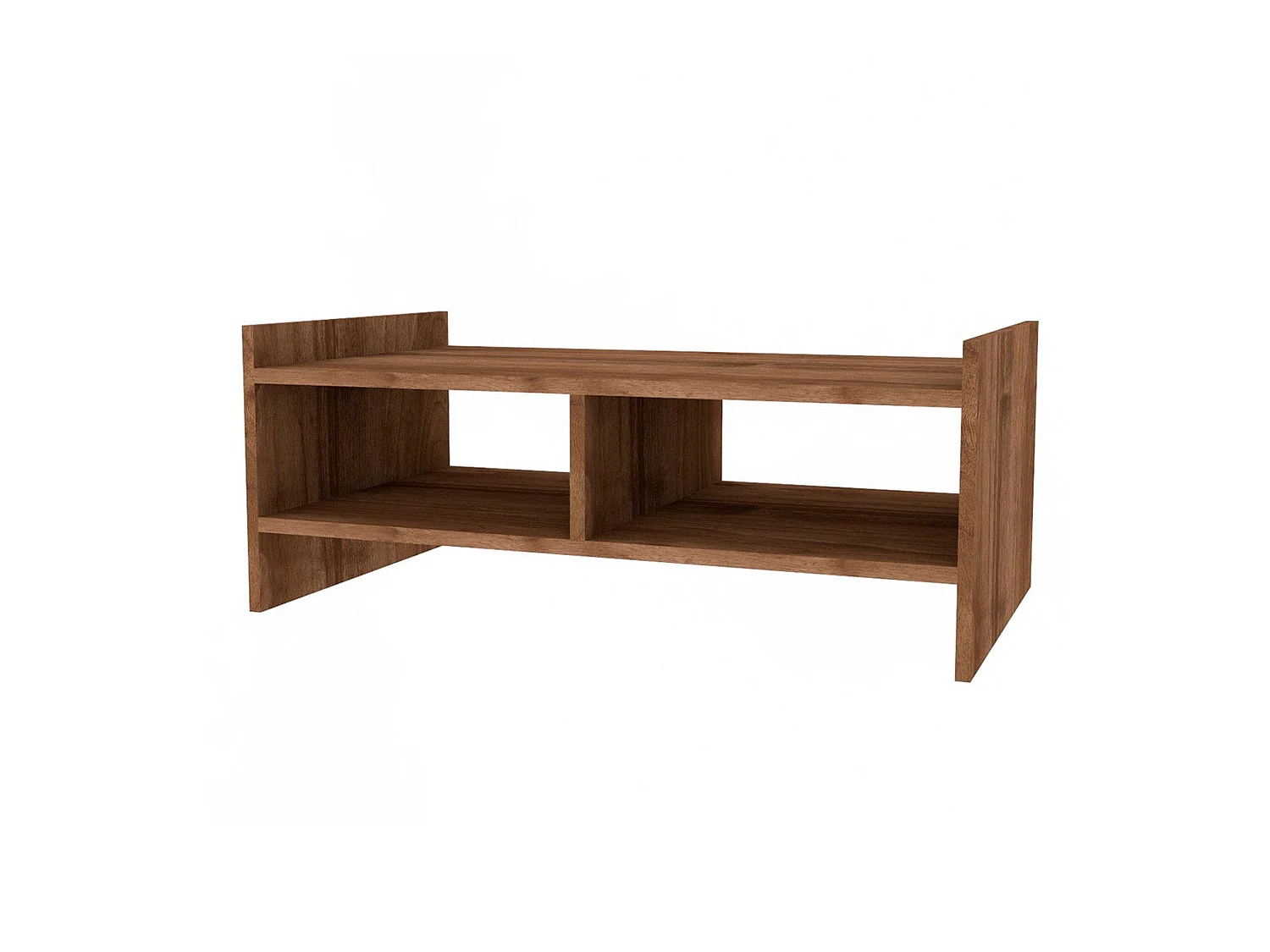 Tables basses niger fabriquées en bois en couleur nogal. 90x35x50cm