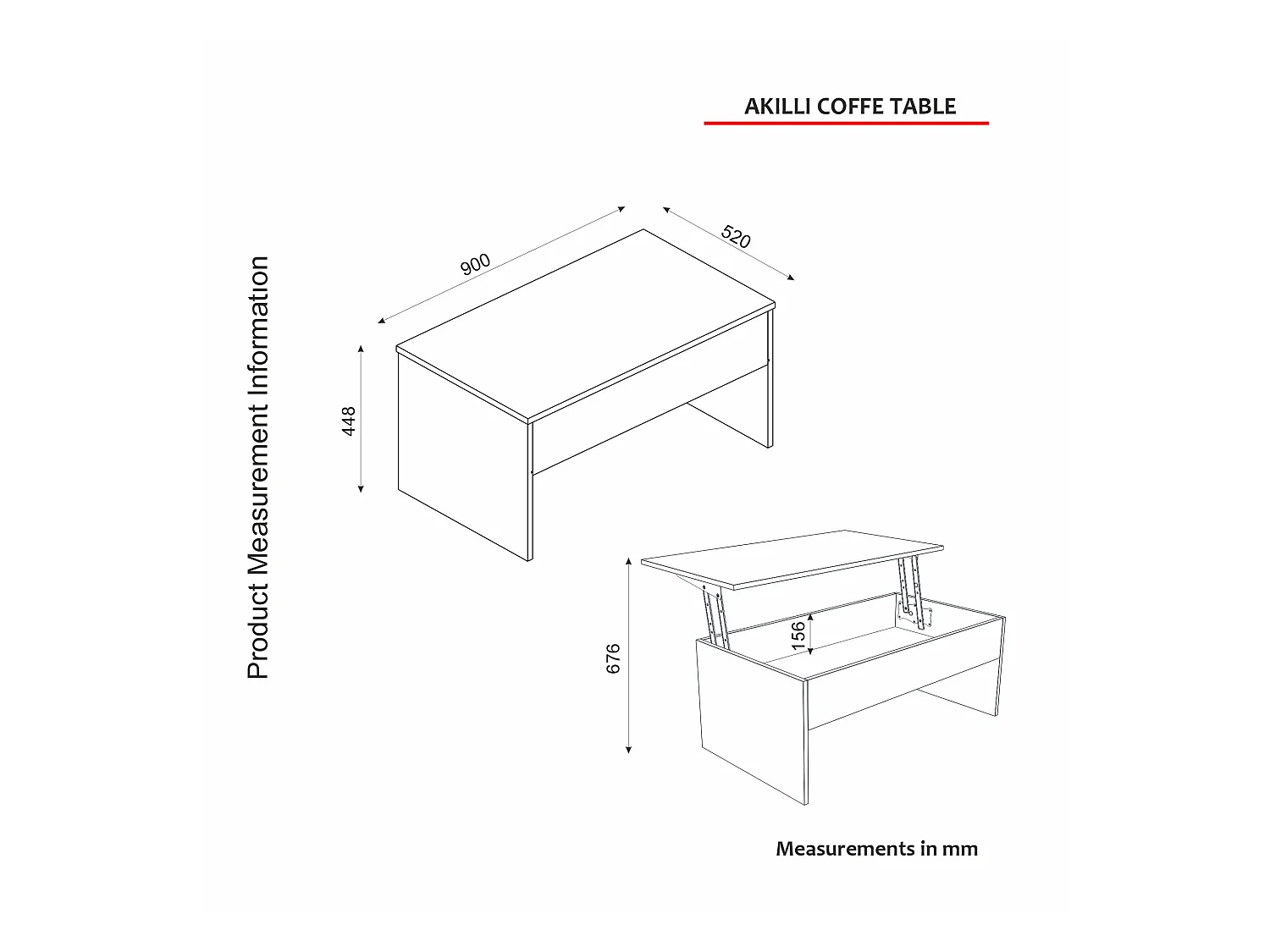 Table d’appoint sena design panneau de particules plaqué mélaminé en couleur blanc. 90x52x45cm