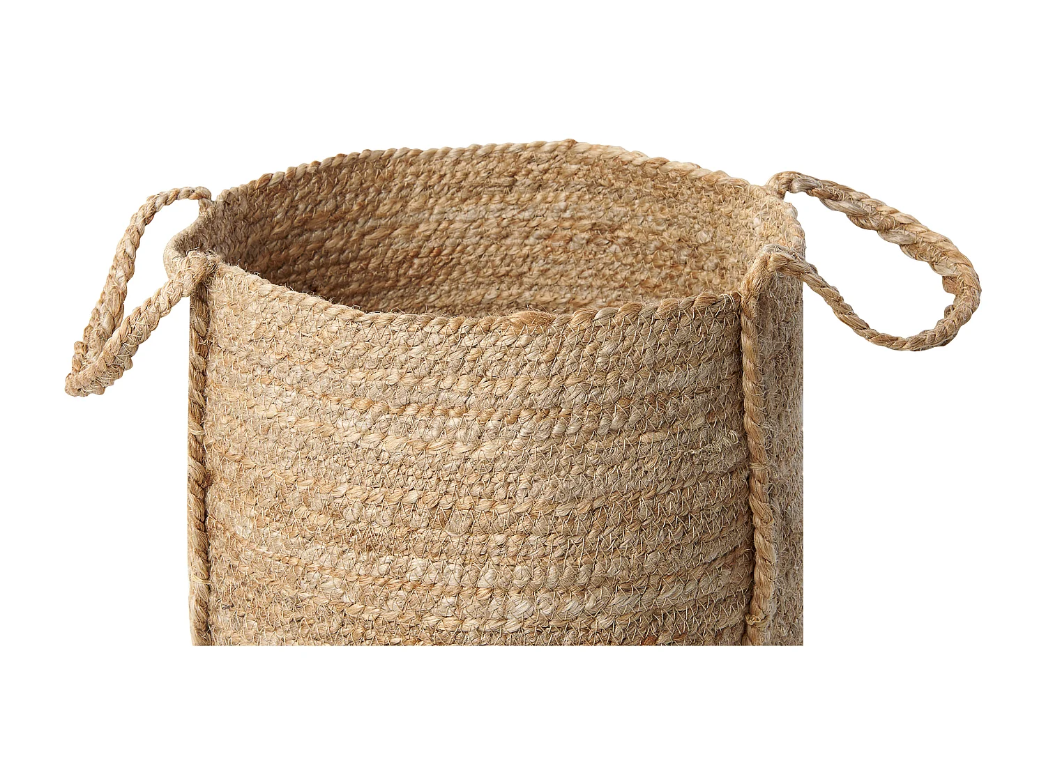 Set di 3 cestini WADH Iuta Naturale